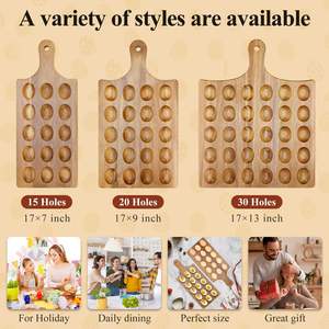 Wholesale <strong>Wooden</strong> <strong>Egg</strong> Holder Handmade Kitchen <strong>Wooden</strong> Placed Holder Storage <strong>Egg</strong> <strong>Tray</strong> - Product Image 4