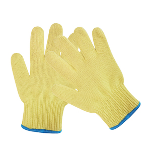 Aramid Elyaflı Isıya Dayanıklı Eldivenler 350 Santigrat Isıya Dayanıklı Uzun Kollu Çift Katmanlı Kesilmeye Karşı Dayanıklı Yangına Dayanıklı Eldivenler - Product Image 5