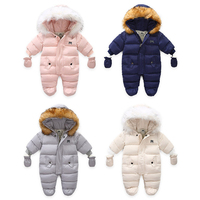 Combinaisons pour bébés nouveau-nés, vêtements d'hiver à manches longues pour bébés, combinaisons chaudes en polaire douce pour bébés de 6 à 18 mois