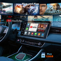 Plug and Play Carplay Ai Box Android Auto Box 4GB + 64GB YouTube Netflix Navegación Música Car Play Box