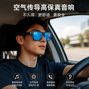 Gafas de Sol Inteligentes con Audio y Protección UV Polarizada, Auriculares Integrados para Hombre y Mujer - Product Image 4