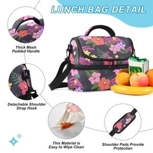 New Arrival 20L Waterproof Polyester Insulation <b>Cool</b> <b>Lunch</b> Bag Thickened Aluminum Foil Bento <b>Lunch</b> <b>Box</b> for Carrying Rice Foods - Product Image 4