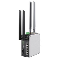 Router Industrial 4G TP-LINK TL-TR904 con 5 Puertos Gigabit Ethernet y 2 Ranuras para Tarjetas Nano SIM