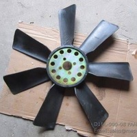Ventilateur de refroidissement de radiateur D16L 000 08, pièce de rechange pour moteur SDEC, compatible avec les excavatrices et chargeuses sur pneus Shantui S, D, LG, XC, MG