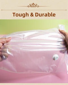 Bolsa de Vacío para Alimentos, Compresión de Grado Alimenticio, Sellador al Vacío con Cierre de Cremallera, Bolsa de Embalaje - Product Image 5