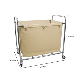 Hoge kwaliteit Yintok roestvrijstalen waskar met 50 kg capaciteit voor hotels, linnengoed, huishoudelijke reiniging en ziekenhuizen - Product Image 3