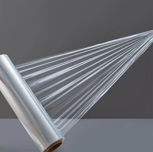 Vật liệu đóng gói sản phẩm nhựa đóng gói Rolls Glossy <span class=keywords><strong>PVC</strong></span> phim PE bộ phim kéo dài cho gói - Product Image 2