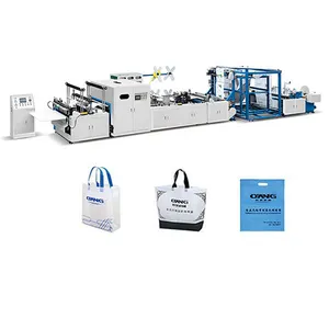 Allwell-máquina multifunción de fabricación de bolsas, ONL-XB700-800 duradera, totalmente automática, todo en uno, caja no tejida