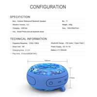 Haut-parleur étanche IP67 flottant T101, haut-parleur portable avec TWS sans fil pour la fête de la piscine