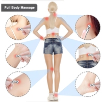 Stylo d'acupuncture, outils de réflexologie faciale en acier inoxydable, outil de massage des points de pression, outil de massage des tissus profonds