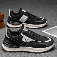 Baskets pour hommes 2026 Nouveau design Chaussures décontractées de marche durables à lacets pour hommes