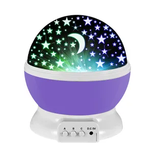 Eson Style Children Projector 12 LED Colorful fantasy rotating lamp Light Projection Lamp Night Light for Kids
