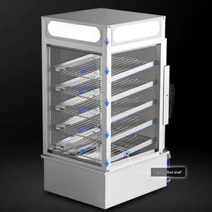 Horno de Vapor Comercial para Panecillos, Máquina Profesional para la Producción de Alimentos <span class=keywords><strong>a</strong></span> Gran Escala - Product Image 6