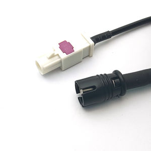 Einzelner Fakra B-Code Stecker auf RAKU RAST 2 HC97 Buchse Autoradio-Antennen-Koaxialkabel - Product Image 3