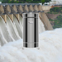 Pluviomètre automatique à godet basculant en métal RK400-07 200 mm avec option enregistreur de données, capteur de pluie RS485