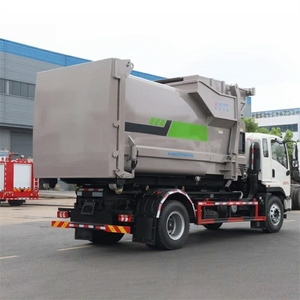 รถบรรทุกติดเครน SHACMAN 4X2 สำหรับขนส่งขยะ - Product Image 5