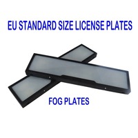Film occultant électronique en silicone pour cadre de plaque d'immatriculation invisible UE, adapté aux salons automobiles, télécommandé Ato