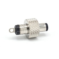 Prise mâle DC 5,5x2,1/2,5 mm avec écrou de verrouillage, connecteur d'alimentation anti-débrayage pour ordinateur portable/appareil photo/bande LED (5521/5525)
