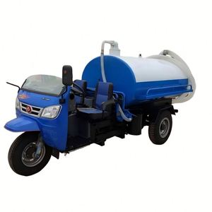 Camion de vidange des fosses septiques manuel diesel à trois roues de 3000 L, tout-terrain, polyvalent, abordable, durable et très apprécié - Product Image 1