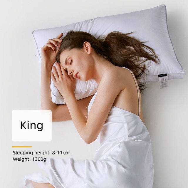 Wholesale OEKO-TEX Healthy Sleep Bed Sleeping 5 Star Luxury Hotel Memory Foam Pillow 1000g for Sleeping