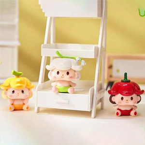 Yu Mo Mr Bean Baby Eating Fruit Blind <b>Box</b> Cute Collectible Toy Doll <b>Gift</b> For Kids 2 4 Years Unisex - Product Image 3