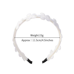 Yalun Tournesols Petites marguerites Fleurs brodées Bandeau de cheveux pour enfants de style <span class=keywords><strong>cour</strong></span> rétro Bandeau 3996 - Product Image 5