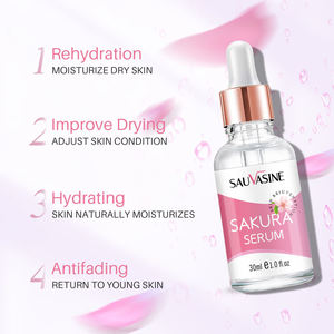 Sérum OEM Japon Essence de Sakura Anti-âge Anti-rides Réparateur Hydratant pour le Visage Sérum Visage Japonais <span class=keywords><strong>Sakur</strong></span> Or 24K - Product Image 4