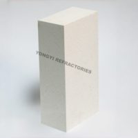 Brique de Corindon-Mullite Haute Résistance avec résistance au broyage à froid de 80-120, Al2O3 75-90%, réfractarité 1580-1770°C