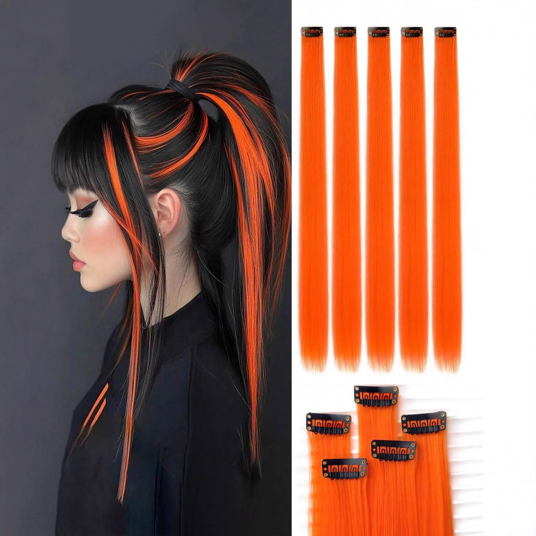 สีส้มสดใส [25]