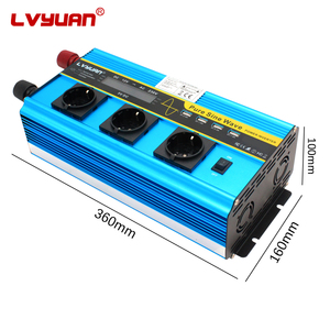 <span class=keywords><strong>LVYUAN</strong></span> Onduleur 2000W <span class=keywords><strong>4000W</strong></span> 12v Onduleur à onde sinusoïdale pure 12V 24V à 220V 230V - Product Image 4