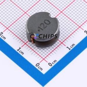 SDR1307-120ML ตัวเหนี่ยวนำไฟฟ้าแบบ SMD, 13x13 มม. ( ค่าความเหนี่ยวนำ: 12uH ) ( ความแม่นยำ: 20% กระแสไฟฟ้าที่กำหนด: 4.8A ) - Product Image 1