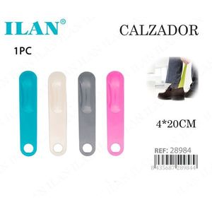 Calzador ILAN 4x20 cm in plastica per indossare facilmente le scarpe - Product Image 1