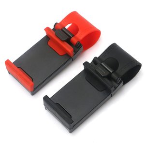 Soporte Universal para Teléfono Móvil para Volante de Coche, Anti-Caídas, ABS, Portátil, Mini, Modo Fijo - Product Image 4