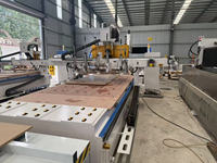 Centro de Mecanizado CNC para Madera, Router ATC de 3 Ejes, Máquina de Corte y Grabado con Sistema de Aspiración de Polvo de 1300x2500mm