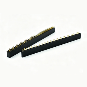 Conector de Placa de Circuito Impreso (PCB) de 2.54mm, 1x17 Pines, Hembra, de Una Sola Fila, Recto, con Ángulo Recto - Product Image 2