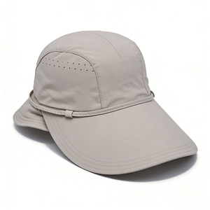 Chapeau de soleil respirant à imprimé numérique avec large bord UPF 50+, séchage rapide, pour la randonnée en plein air, été, unisexe - Product Image 6