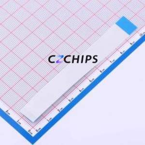 FFC-0.5-25-100-B-4-8 FFC Cable (Flexible Flat Cable) P=0.5mm Connector 25P 0.5mm 0.3mm Reverse - Product Image 2