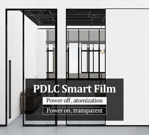 Film adhésif Pdlc Smart Glass Film de confidentialité commutable de haute qualité Pdlc <span class=keywords><strong>Ultra</strong></span> Clear Glass Dimming Tint - Product Image 2