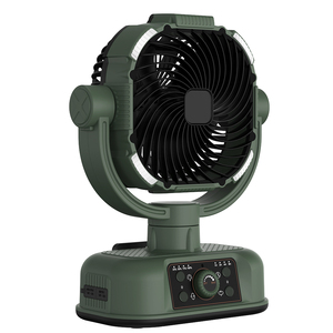 Ventilateurs de Table à Ventilateur Portable 20000mAh Ventilateur Rechargeable Avec Lumière LED Powerbank Camping Outdoor ventilador rechargeable ventiladores - Product Image 1