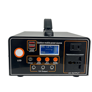 Yogu thông minh 300W năng lượng lưu trữ cung cấp điện Màn hình LCD hiển thị 220V/USB/LED lỗ năng lượng mặt trời + Mains Dual sạc - Product Image 3