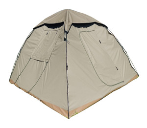 <span class=keywords><strong>Tente</strong></span> Dôme Safari en Toile pour 3-4 Personnes, <span class=keywords><strong>Tente</strong></span> de <span class=keywords><strong>Camping</strong></span> en Afrique 2.1m 2.5m 3m, <span class=keywords><strong>Tente</strong></span> Extérieure Anti-UV Sweetveld - Product Image 4