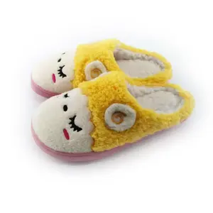 Produsen Cina sandal dan sandal anak-anak pola hewan kartun lucu sandal selop sol lembut mewah sandal dan sandal anak-anak