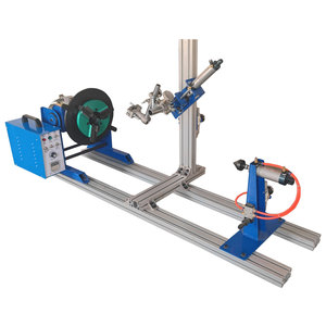 Pipeline Turning Welding Locator BWJ-10-30-50 30kg 50kg Automatic Pipe <b>Clamp</b> Wp200 Chuck 20W/40W/120W Motor Power - Product Image 1
