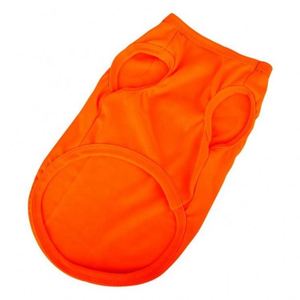 Vente en gros de T-shirts pour chiens les plus vendus, vêtements pour animaux de compagnie vierges de couleur unie avec logo personnalisé, impression UV, polyester doux, best-seller - Product Image 2