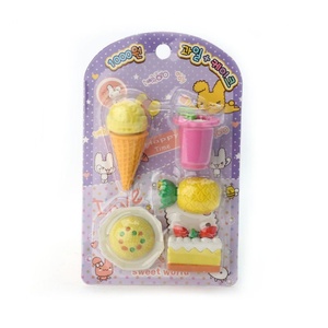 Nuevo Borrador de Goma con Forma de Comida 3D Creativo, Mini Borradores Lindos de Helado, Pastel y Fruta para Niños, Regalo - Product Image 3