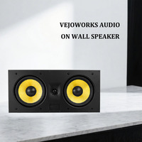 CS-809T haut-parleurs muraux 8 pouces 8 OHMS 160W système de haut-parleurs muraux pour Home cinéma