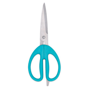 <b>Kitchen</b> <b>Scissor</b> Stainless Steel Light Blue Straight Head Home Use Bulk Specification - Product Image 5