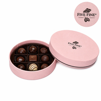 Boîtes rigides en papier rose de luxe pour cadeaux de mariage, avec des matériaux recyclés pour l'emballage de chocolats, de bonbons et de sushis