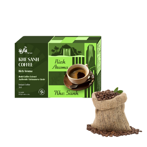 Vendedor caliente Khe Sanh Robusta Aroma rico en café instantáneo con sabor amargo Larga vida útil Etiqueta privada Muestra gratis en caja - Product Image 1