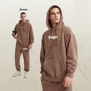 2024 unisex clothes 2 piece hoodie set tracksuit jogger sweatsuit sweatpants and hoodie set men's hoodies & sweatshirts